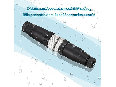 4 Pin M12 Male & Female Aviation Wire Connector