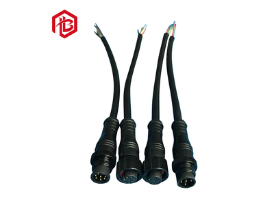 Hot Sale M12 4 Pin Aviation Male and Female Connector Audio Cable Plug M12 Waterproof Connector