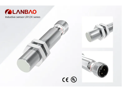 M12 Inductive Proximity Sensor Quasi-Flush 6mm NPN Connector IP67 CE UL