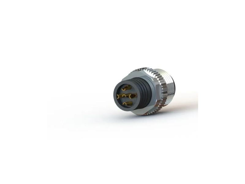 M12 M5 M8 M16 Am 4-Pin Akey Shielded Welding Gilded Copper Threaded Circular Industrial Connector